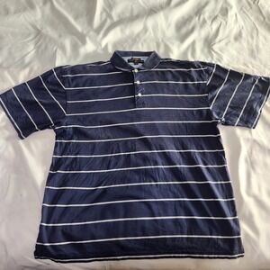 Tommy Hilfiger Golf Polo Shirt Striped Short Sleeve Casual L